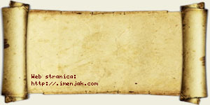 Jasna Kosovac vizit kartica